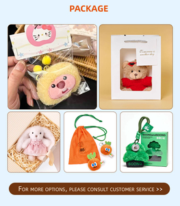 Juguetes de peluche personalizados de capibara, gato de gelatina y conejo, con certificación ASTM CE, almohadas de berenjena, figuras de animales de tela suave, regalo de peluche al por mayor - Product Image 5