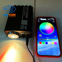 1000 éclairages LED pour camion, à activation vocale, contrôle par application mobile, télécommande, effet météore, couleurs statiques et dynamiques