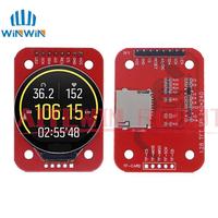 Layar LCD TFT ROBOT AITEWIN 1,28 Inci Bulat RGB 20x4 Driver GC9A01 Antarmuka SPI 4-Kabel PCB Pemasangan Lainnya