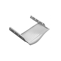 Support de clavier silencieux épaissi à glissière pour tiroir de bureau d'ordinateur