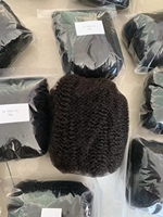 Vente en gros Cheveux humains 100% afro crépus en vrac pour dreadlocks Extensions de cheveux humains afro crépus bouclés de qualité supérieure pour mèches