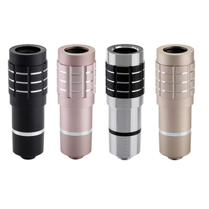 Portable 12X Mini Tripod Base Universal Telephoto <strong>Lens</strong> Aluminum Shell High Magnification Zoom Monocular <strong>Telescope</strong> for Smartphone - Product Image 2