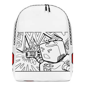 Cómics IW # Mochila Minimalista Impermeable para Niñas de 36 Litros con Forro de Nailon y Cierre de Cremallera con Diseño de Dibujos Animados - Product Image 1