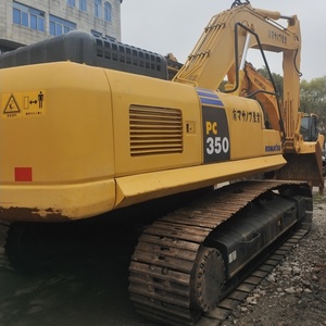 Livraison rapide, excavatrice sur chenilles Komatsu PC350-7/8 d'occasion, efficace pour les travaux de chargement et de déchargement de marchandises portuaires, en vente - Product Image 2