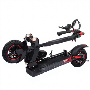 Patinete Eléctrico Plegable Portátil J11 de Aluminio Europeo Americano de Larga Duración para Adultos, 800W, 50km/h, Doble Amortiguación - Product Image 1