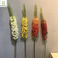 Fleurs de soie à longue tige, arrangement floral pour Noël, mariage, décoration d'hôtel, vente en gros de fleurs de Noël