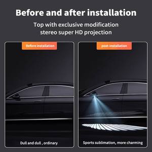 Nouvel éclairage LED universel pour rétroviseur de voiture, projecteur ailes d'ange, tapis de bienvenue universel ailes d'ange - Product Image 2