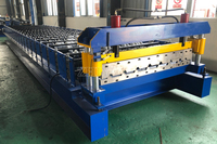 Machine de formage à froid de tôles métalliques de haute précision pour la fabrication de tuiles de toit en fer