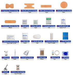 Botiquín de Primeros Auxilios Impermeable Kebon 600D para Uso en Automóviles, Certificado CE ISO, Tamaño Pequeño - Product Image 6