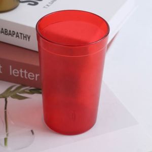 Venta al por mayor de fábrica: Recipientes de plástico SAN de 16 oz, sin BPA, de grado alimenticio, clásicos, a prueba de fugas, reutilizables, ecológicos y reciclables, marca KY - Product Image 4