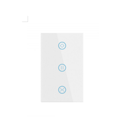Interrupteur intelligent Wi-Fi pour rideaux, rail électrique pour rideaux, commande à distance automatique, commande vocale Tuya Alexa, moteurs intelligents pour rideaux