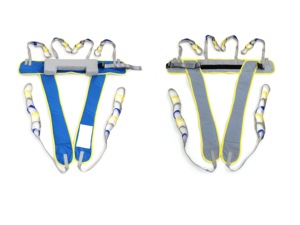 Cabestrillo para caminar <span class=keywords><strong>de</strong></span> <span class=keywords><strong>rehabilitación</strong></span> para pacientes, cinturón <span class=keywords><strong>de</strong></span> marcha para prevención <span class=keywords><strong>de</strong></span> caídas con soporte <span class=keywords><strong>de</strong></span> mango acolchado - Product Image 3