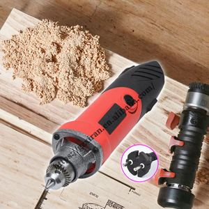 KHC Mini Electric Drill Dremel Rotary <b>Tools</b> Variable Speed Grinder Industrial Woodworking Carbide Tip 6-Speed <b>Engraving</b> - Product Image 3