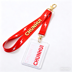 Dễ thương phim hoạt hình chất lượng cao polyester dây móc chìa khóa dây đeo cổ với dây đeo điện thoại di động và người giữ huy hiệu - Product Image 3