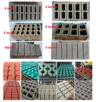 Machine automatique hydraulique de fabrication de blocs Qt4-25, machine de fabrication de briques creuses en béton, machine de fabrication de pavés en ciment emboîtables