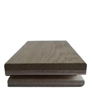 Desain Modern 18mm papan lantai kayu Solid cemara/pinus tebal kualitas ekspor OSB papan dari Cina dengan harga murah