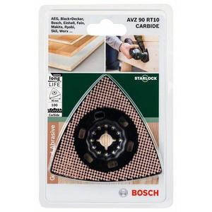 BOSCH - 2609256F04 RIFF delta sanding plate in carbide AVZ 90 RT10 Grout & <b>Abrasive</b> - EAN 3165140896375 POWER <b>TOOLS</b> ACCESSORIES - Product Image 2