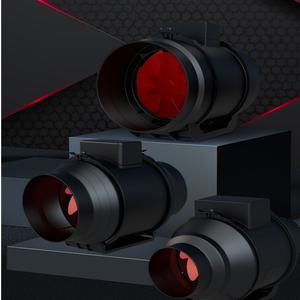 मिश्रित-प्रवाह प्रशंसक (4-इंच 6-इंच 8-इंच) रसोई तेल के फ्यूम बाथरूम वेंटिलेशन बूस्टर के लिए लचीला निकास प्रशंसक - Product Image 6