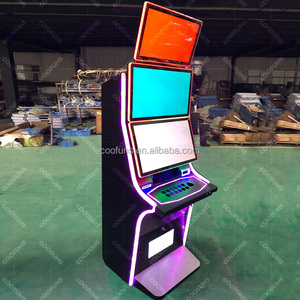 Nhà Máy Bán Hàng Trực Tiếp 23.8/27 Inch Ba Màn Hình Kim Loại Video Trò Chơi Tủ Cho Máy Tính PC Chơi <span class=keywords><strong>Game</strong></span> Hội Đồng Quản Trị - Product Image 5