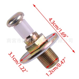 สกรูยึดตัวล็อคประตูรถยนต์ Volkswagen รุ่น 357837034 สำหรับ Jetta Santana Golf Passat Audi อะไหล่ทดแทน - Product Image 1