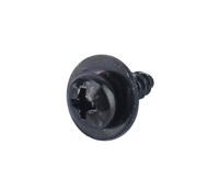 Vis autotaraudeuse combinée à tête cylindrique Phillips en acier au carbone de grade 8.8 de la marque Jinggu, personnalisable et de haute qualité, avec rondelle plate