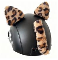 Accessoire de casque de moto en velcro pour décoration de klaxon, pour hommes et femmes, personnalisation de casque, directement de l'usine