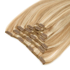 K.SWIGS พรีเมี่ยม ดับเบิ้ลดรอว์น คุณภาพรัสเซีย 1 กรัม/ช่อ สีบลอนด์ ผมแท้ 100% ต่อผมแบบคลิป โรงงานผลิตโดยตรง - Product Image 3