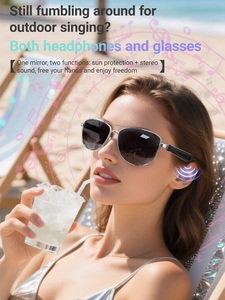 Lunettes Intelligentes IA pour Faiblesse Visuelle – Design à Charnière Métallique à Ouverture/Apouverture Automatique – Écoutez Musique et Passez Appels – Lunettes de Soleil Intelligentes - Product Image 4