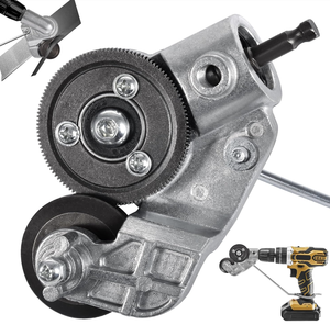 Máy Cắt Tấm Khoan Điện Đầu Bánh Răng Kim Loại Cứng Cáp Đính Kèm Máy Khoan Đầu Cắt Tấm Sắt Nhôm - Product Image 2