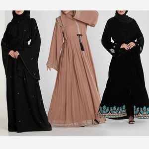Nuevos y Elegantes Mayoristas en Mumbai de Ropa Jubah Musulmana para Mujer, Estilo Occidental, Diseños Turcos para Abaya Islámica de <span class=keywords><strong>Estambul</strong></span> - Product Image 6