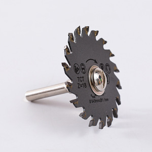 3pcs Mini lame de scie en acier rapide pour le métal mou, le bois, le plastique, le cuivre et l'aluminium. Accessoires de meuleuse électrique industrielle. - Product Image 4