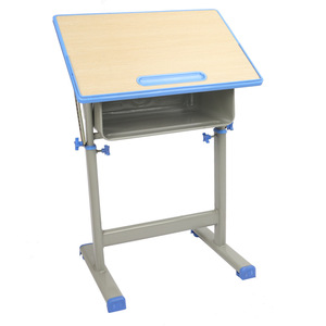 Modern Minimalist PVC School Art <strong>Desk</strong> Drawing <strong>Table</strong> for Primary Secondary Students; Tiltable Height Adjustable Sketching <strong>Desk</strong> - Product Image 4