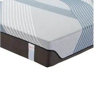 12 inch luxury queen size visco gel memory foam mattress latex foam sleep well foam mattress roll in a box colchon custom