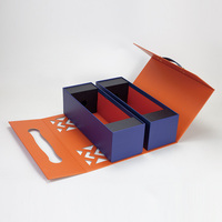 Caja de Embalaje de Lujo Personalizada para Pasteles Lunares, Set de Caja de Regalo para Vino con Impresión de Logotipo Elegante, Regalos Empresariales para el Festival del Medio Otoño