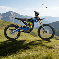 Moto électrique tout-terrain 2026 en alliage d'aluminium forgé avec batterie au lithium ternaire haute performance 295 N.m 72 V 35 Ah