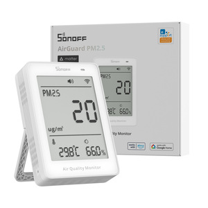 SONOFF SAWF-07P AirGuard PM2.5/PM10 Matter Over <span class=keywords><strong>Wi</strong></span>-<span class=keywords><strong>Fi</strong></span> Moniteur de Qualité de l'Air Compatible Matter Intégration Intelligente Alexa Apple Home - Product Image 4