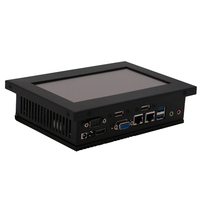 7 pulgadas FHD plano todo en uno Panel industrial Pc táctil capacitiva Panel de pantalla táctil industrial Pc
