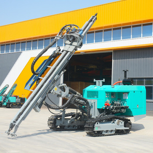 自動レベリングミニウォーターウェルドリルリグホイール付き自己安定化プラットフォーム不均一グラウンドDTHドリルリグ - Product Image 4