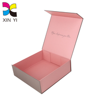 Boîte magnétique en carton avec ruban pliable, boîte-cadeau de haute qualité en carton pour bricolage