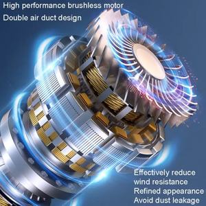 Aspiradora de Mano Mini para Auto de 12000pa con Motor sin Escobillas de 120W, Aspiradora Potente para Autos - Product Image 6