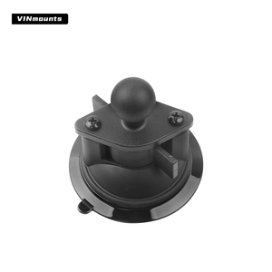 VINmounts new 1-inch ball head single suction mount, RAM B double socket arm compatible, Car window installation - Product Image 1