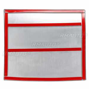 Panneau de commande central de voiture en acier inoxydable pour Tesla Model 3, console centrale décorative, accessoires intérieurs pour voiture Model 3 - Product Image 6