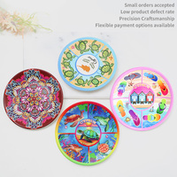 Assiette en céramique personnalisée Souvenir de voyage Ensembles d'assiettes en céramique Vaisselle Vaisselle Assiettes de restaurant Dîner en céramique Design personnalisé