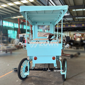 Carruaje de Caballos para Viajes de Ocio, Elegante Carruaje Eléctrico Real, Vehículo Turístico Vintage, Carruaje de Caballos de Cuatro Ruedas - Product Image 6