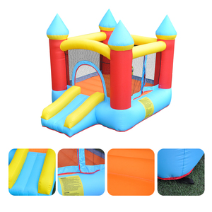 Château <span class=keywords><strong>gonflable</strong></span> portable de petite taille avec logo pour enfants, pour une utilisation familiale dans le <span class=keywords><strong>jardin</strong></span> - Product Image 5