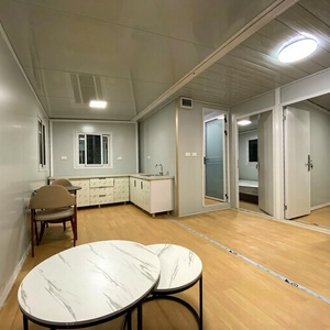 Kit de maison préfabriquée de 40 pieds pour bâtiments de jardin, maisonnette moderne avec bardage, cabane modulaire préfabriquée pour hôtel et bureau - Product Image 5