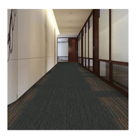 Beijing Luxuriöse Moderne Heim- & Büro-Teppichfliesen PP/Nylon-Oberfläche PVC-Rücken Quadratisch 25x100 Kommerzielle Teppichfliesen