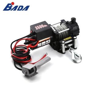 BADA High Quality <strong>12V</strong> 24V DC 4000lbs Motor Power Mini <strong>Electric</strong> <strong>Winch</strong> for Cable Pulling - Product Image 5