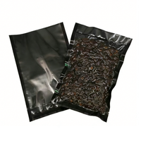 Sachet plastique gaufré à fermeture éclair en nylon de qualité alimentaire imprimé sur mesure, à fond plat, pour l'emballage sous vide des fruits de mer, de la viande et de la gelée