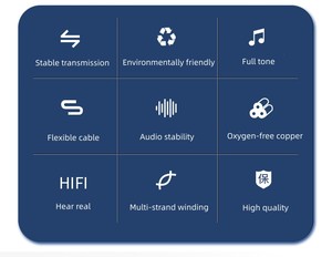 <span class=keywords><strong>Cable</strong></span> <span class=keywords><strong>de</strong></span> altavoz flexible <span class=keywords><strong>de</strong></span> 20m Twin 2 Cores 4mm2 4,0 PVC <span class=keywords><strong>Cable</strong></span> <span class=keywords><strong>de</strong></span> cine en casa eléctrico 11Awg para mejorar el color y el sonido - Product Image 4
